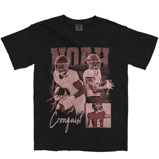 NOAH CRONQUIST GRAPHIC BLACK TEE