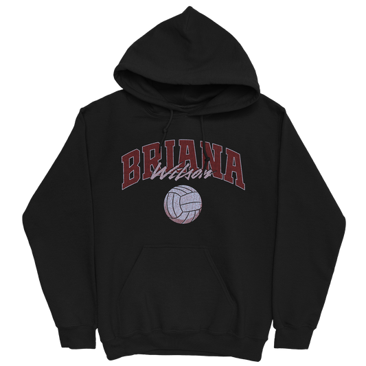BRIANA WILSON VOLLEYBALL BLACK HOODIE