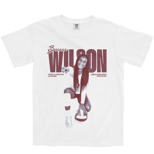 BRIANA WILSON VINTAGE WHITE TEE