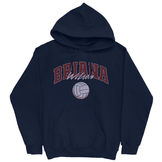 BRIANA WILSON VOLLEYBALL NAVY HOODIE