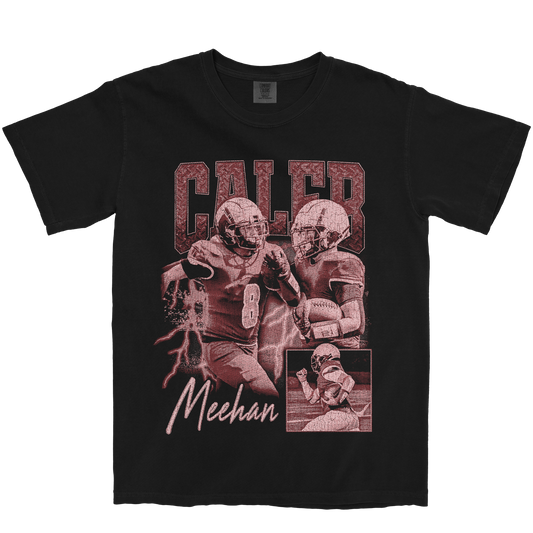 CALEB MEEHAN GRAPHIC BLACK TEE