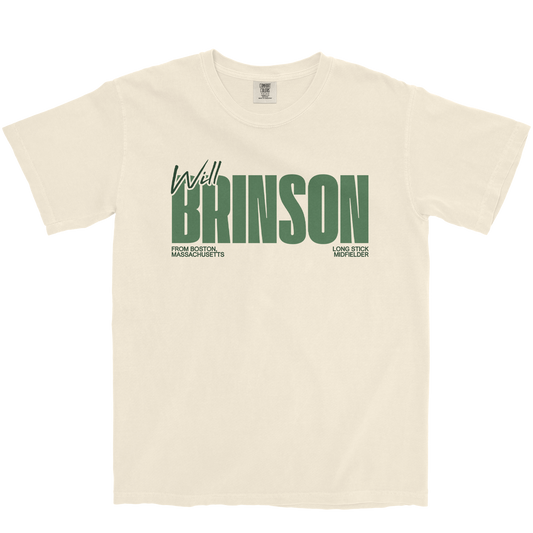 WILL BRINSON CLASSIC IVORY TEE