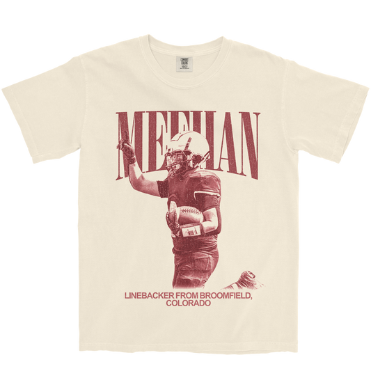 CALEB MEEHAN VINTAGE IVORY TEE