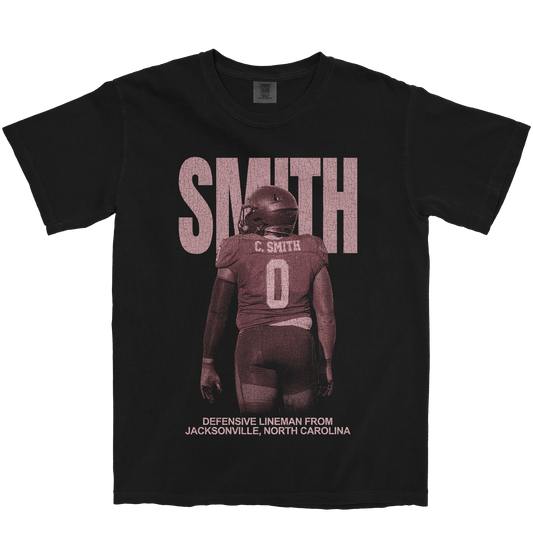 CHRISTIAN SMITH VINTAGE BLACK TEE