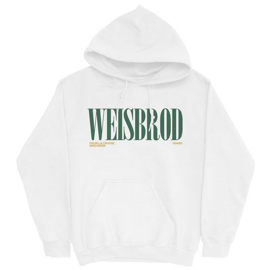 JACY WEISBROD CLASSIC WHITE HOODIE