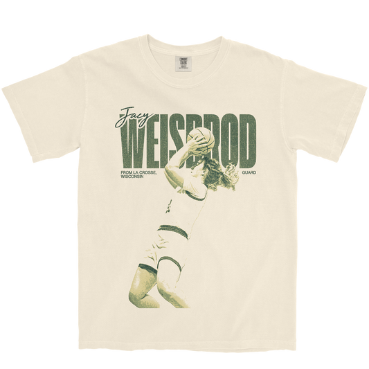 JACY WEISBROD VINTAGE IVORY TEE