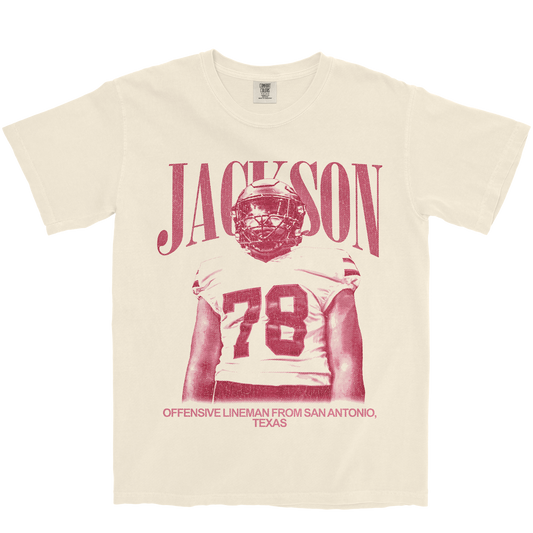 BRANON JACKSON VINTAGE IVORY TEE