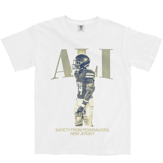 KAHLIL ALI VINTAGE WHITE TEE