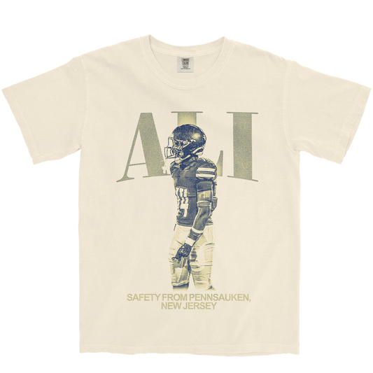 KAHLIL ALI VINTAGE IVORY TEE