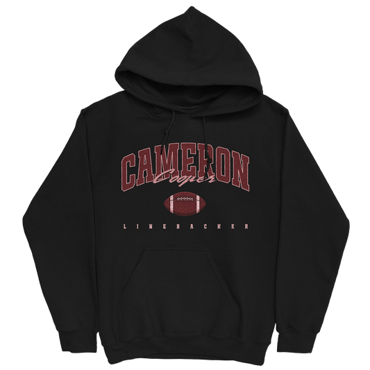 CAMERON COOPER FOOTBALL BLACK HOODIE