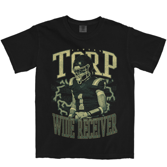 SAWYER TORP VINTAGE BLACK TEE