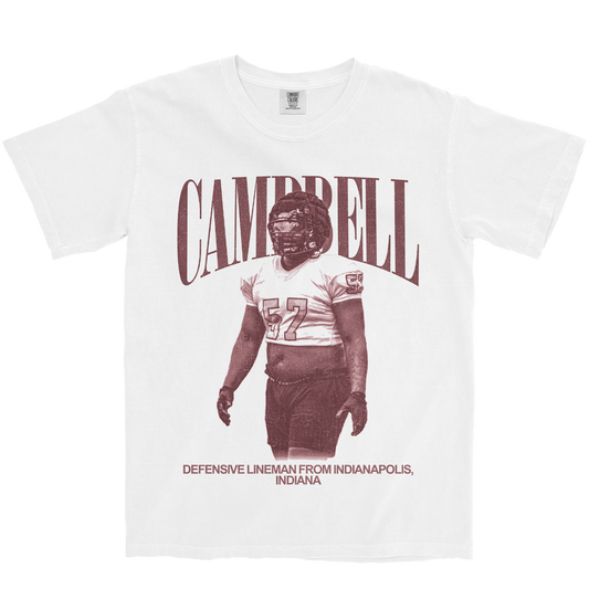 MJ CAMPBELL VINTAGE WHITE TEE