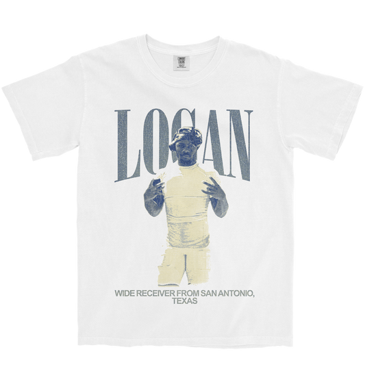 JACORY LOGAN VINTAGE WHITE TEE