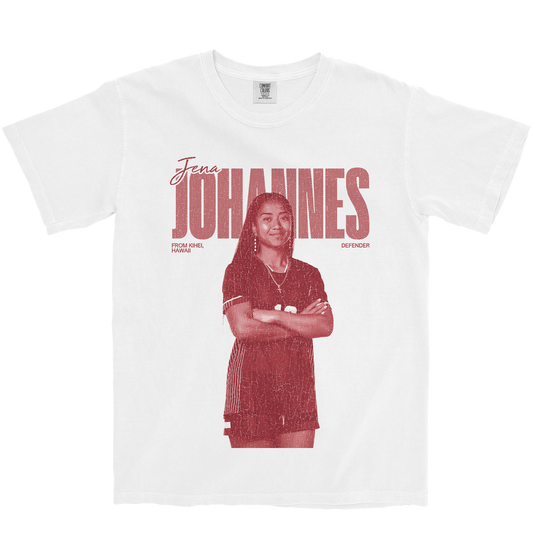JENA JOHANNES VINTAGE WHITE TEE
