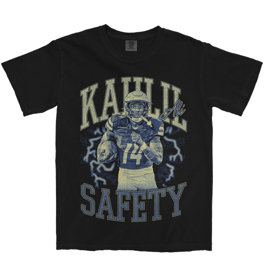 KAHLIL ALI VINTAGE BLACK TEE