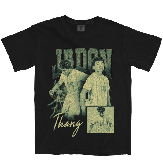 JADON THANG GRAPHIC BLACK TEE