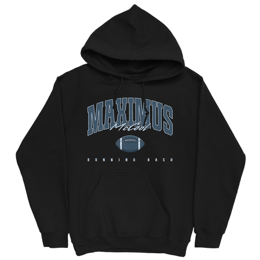 MAXIMUS MCCOOL FOOTBALL BLACK HOODIE