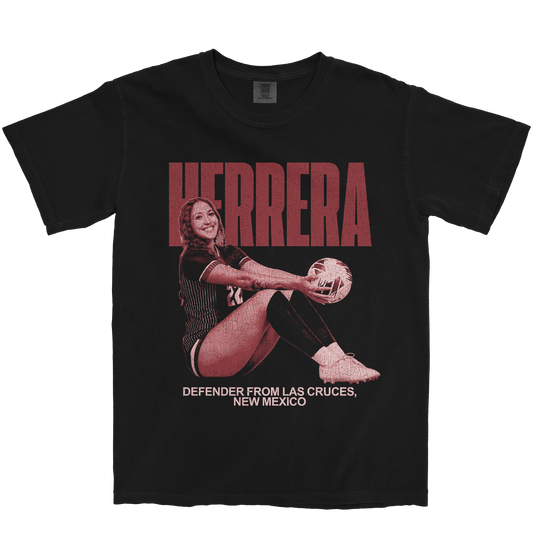 KENNEDY HERRERA VINTAGE BLACK TEE