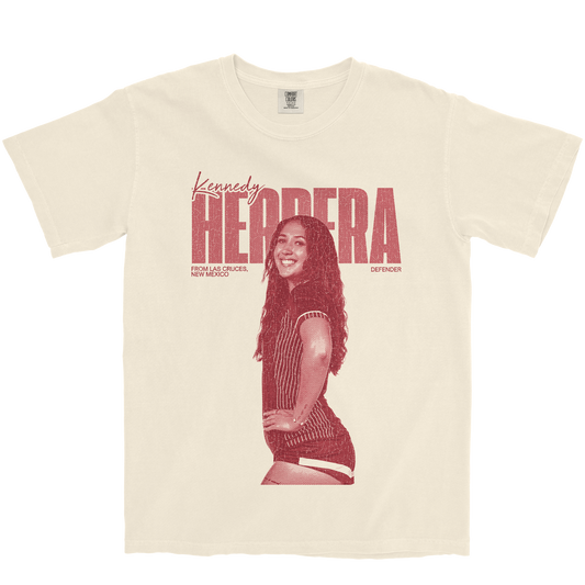 KENNEDY HERRERA VINTAGE IVORY TEE
