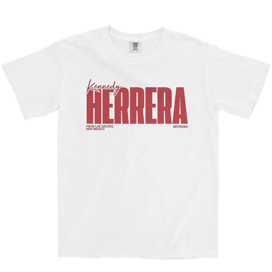 KENNEDY HERRERA CLASSIC WHITE TEE