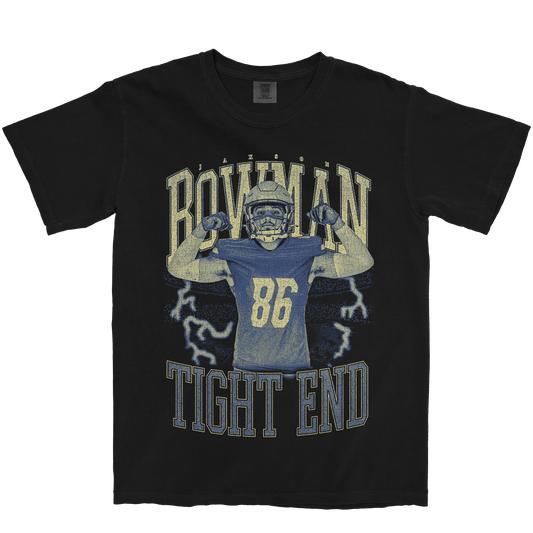JAXSON BOWMAN VINTAGE BLACK TEE