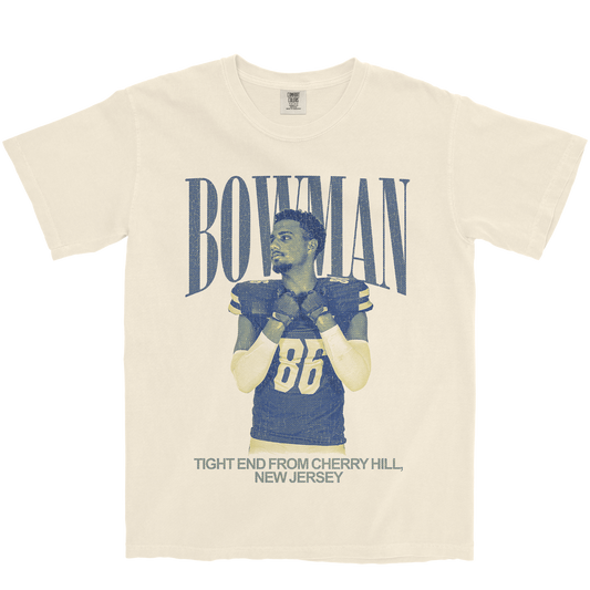 JAXSON BOWMAN VINTAGE IVORY TEE