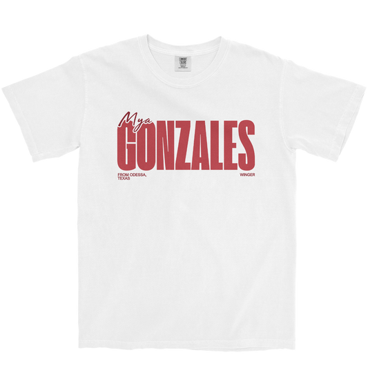 MYA GONZALES CLASSIC WHITE TEE