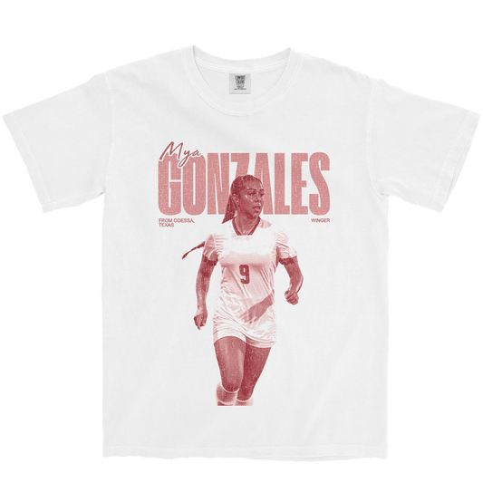 MYA GONZALES VINTAGE WHITE TEE