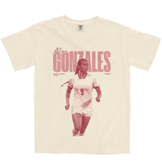 MYA GONZALES VINTAGE IVORY TEE