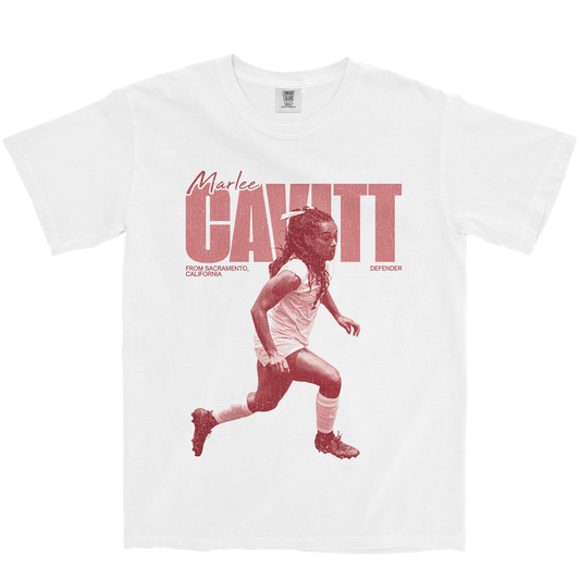 MARLEE CAVITT VINTAGE WHITE TEE