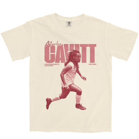 MARLEE CAVITT VINTAGE IVORY TEE