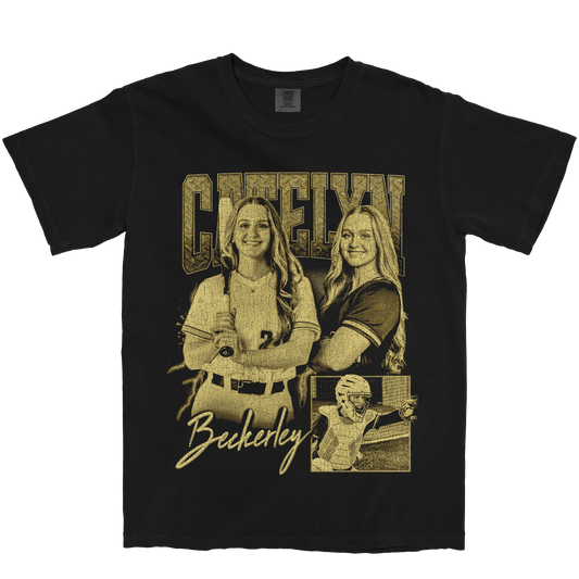 CATELYN BECKERLEY GRAPHIC BLACK TEE