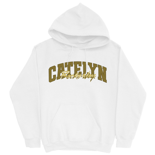 CATELYN BECKERLEY CLASSIC WHITE HOODIE