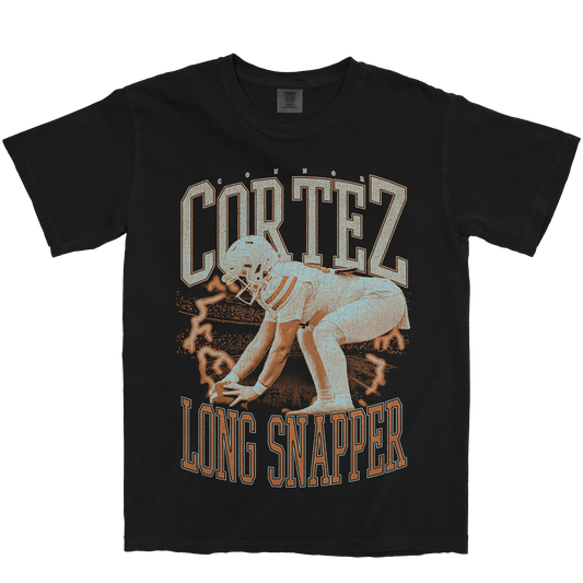 CONNOR CORTEZ VINTAGE BLACK TEE