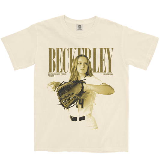 CATELYN BECKERLEY VINTAGE IVORY TEE