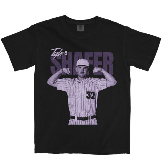 TYLER SHAFER VINTAGE BLACK TEE