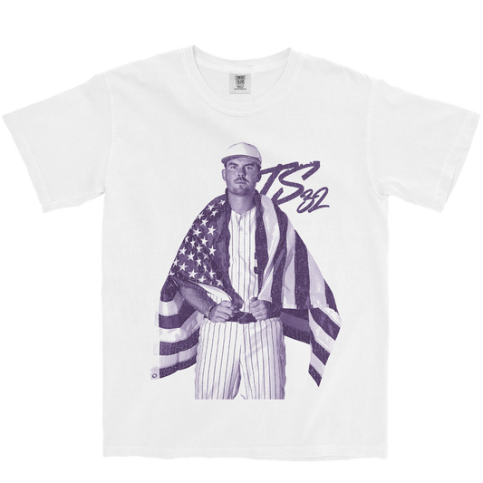 TYLER SHAFER VINTAGE WHITE TEE