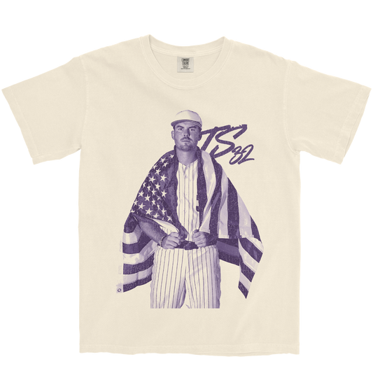 TYLER SHAFER VINTAGE IVORY TEE