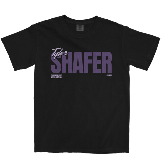 TYLER SHAFER CLASSIC BLACK TEE