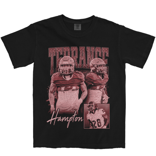 TERRANCE HAMPTON GRAPHIC BLACK TEE
