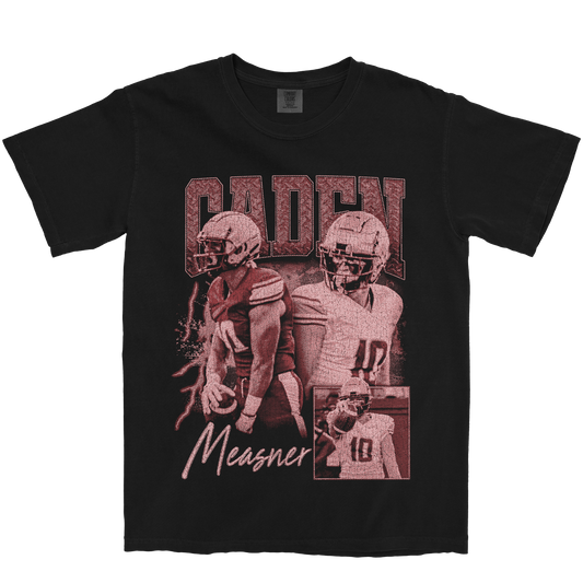 CADEN MEASNER GRAPHIC BLACK TEE