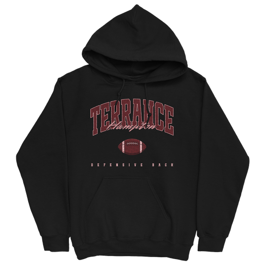 TERRANCE HAMPTON FOOTBALL BLACK HOODIE