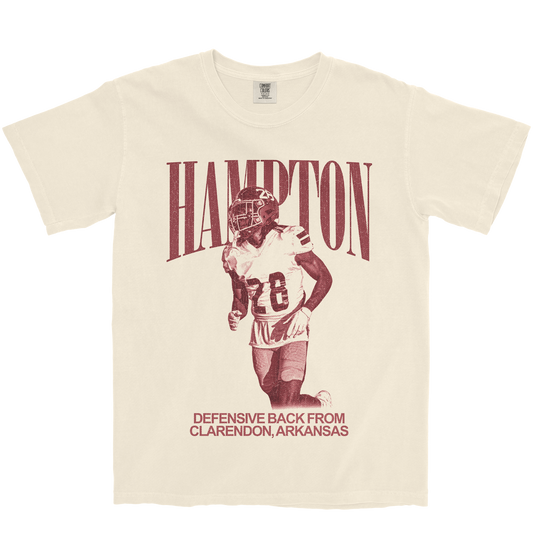 TERRANCE HAMPTON VINTAGE IVORY TEE