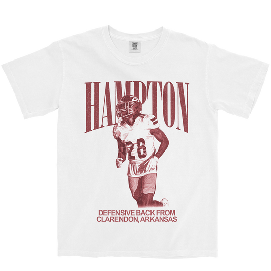 TERRANCE HAMPTON VINTAGE WHITE TEE