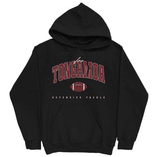 JOE TONGAMOA FOOTBALL BLACK HOODIE