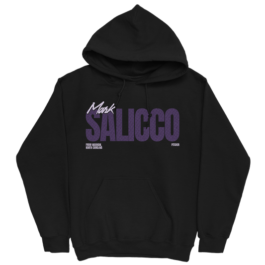 MARK SALICCO CLASSIC BLACK HOODIE