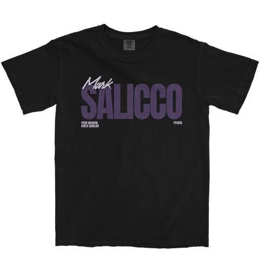 MARK SALICCO CLASSIC BLACK TEE