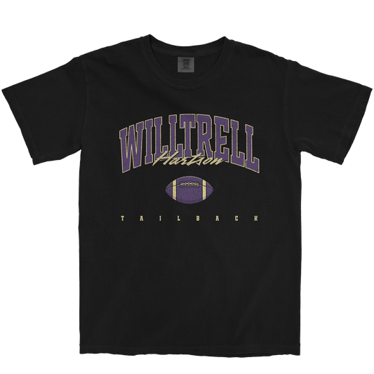 WILLTRELL HARTSON FOOTBALL BLACK TEE