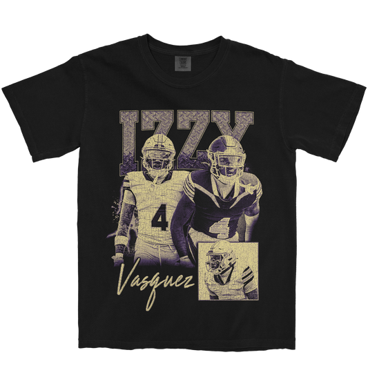 IZZY VASQUEZ GRAPHIC BLACK TEE