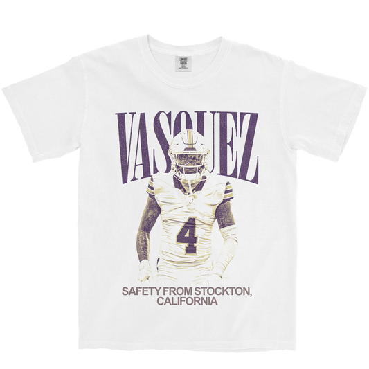 IZZY VASQUEZ VINTAGE WHITE TEE